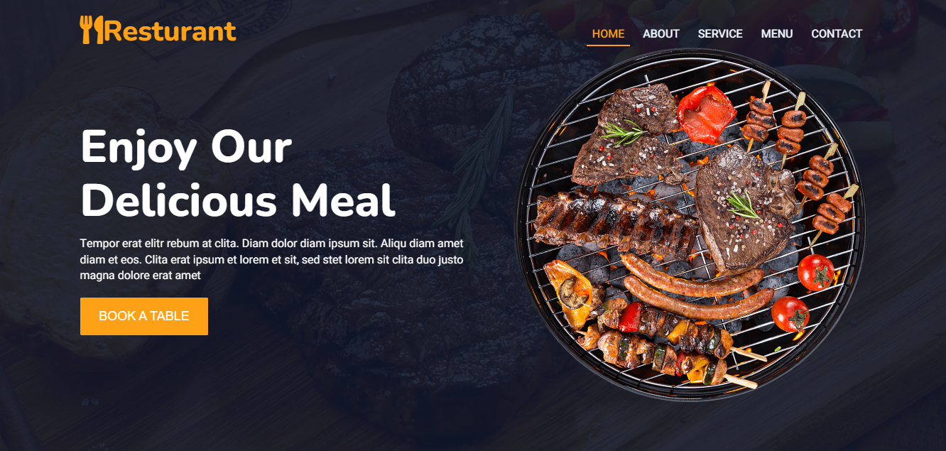 Restaurant Web App