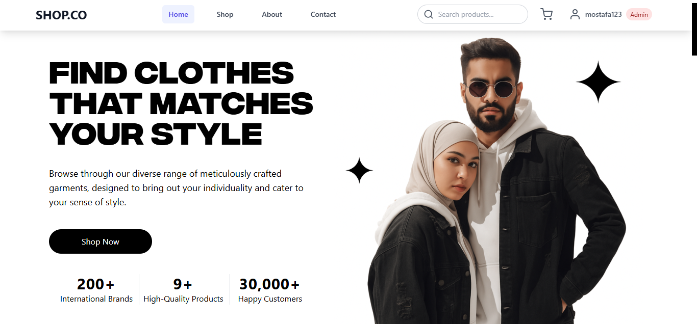 Shop Clothes E-Commerce